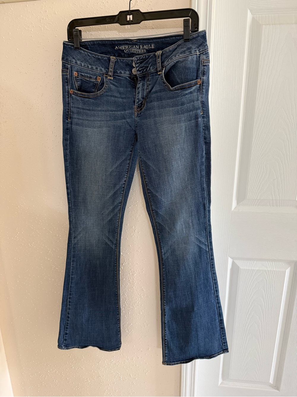 American Eagle Outfitters Dark Blue Flare Jeans